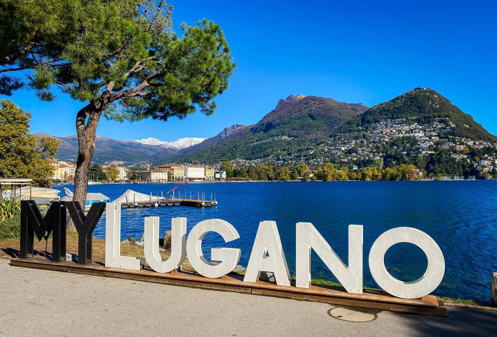 Charming New 1Br Oasis Near Lake Lugano Apartment Luaran gambar